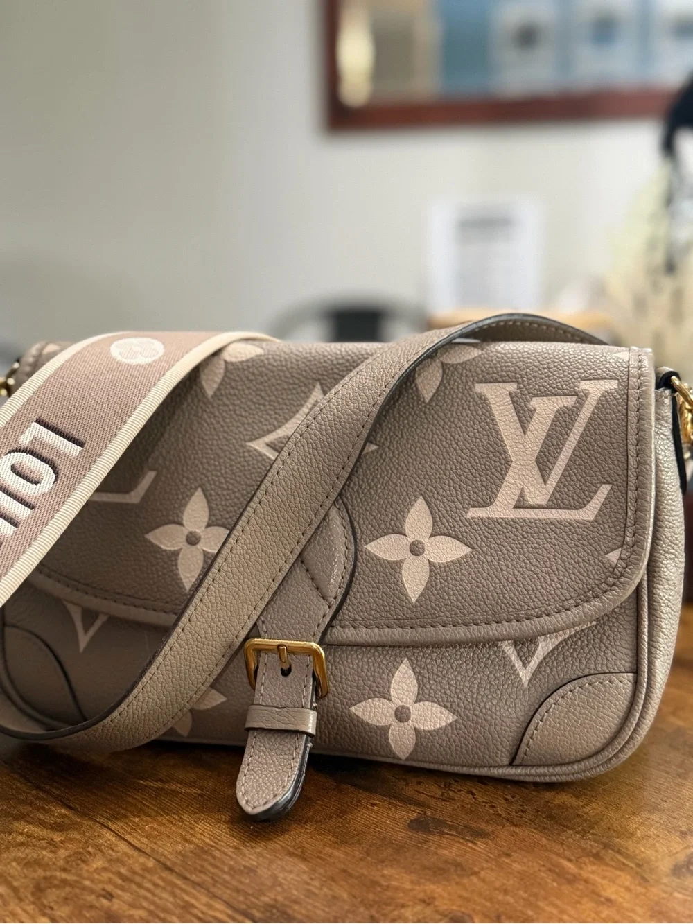 Louis Vuitton Bumbag PM – Tourterelle Giant Monogram Empreinte Leather
